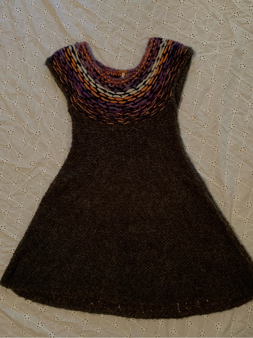 free people - fair isle mini dress